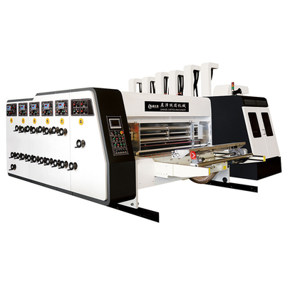 Semi-automatic Cardboard Corrugated Box Pizza Flexo Box Making Printing Die Cutting Die Cutting Machine