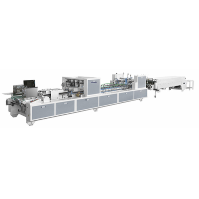 ZH-A780 Automatic High Speed ​​Four And Six Carton Box Folder Corner Gluer Machine Food