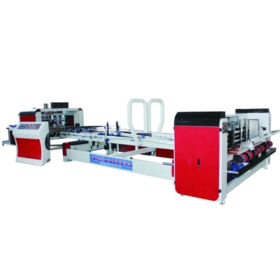 Food Cardboard Box Folder Gluer Machine Corrugated Box Folding Gluing Gluing Machinery